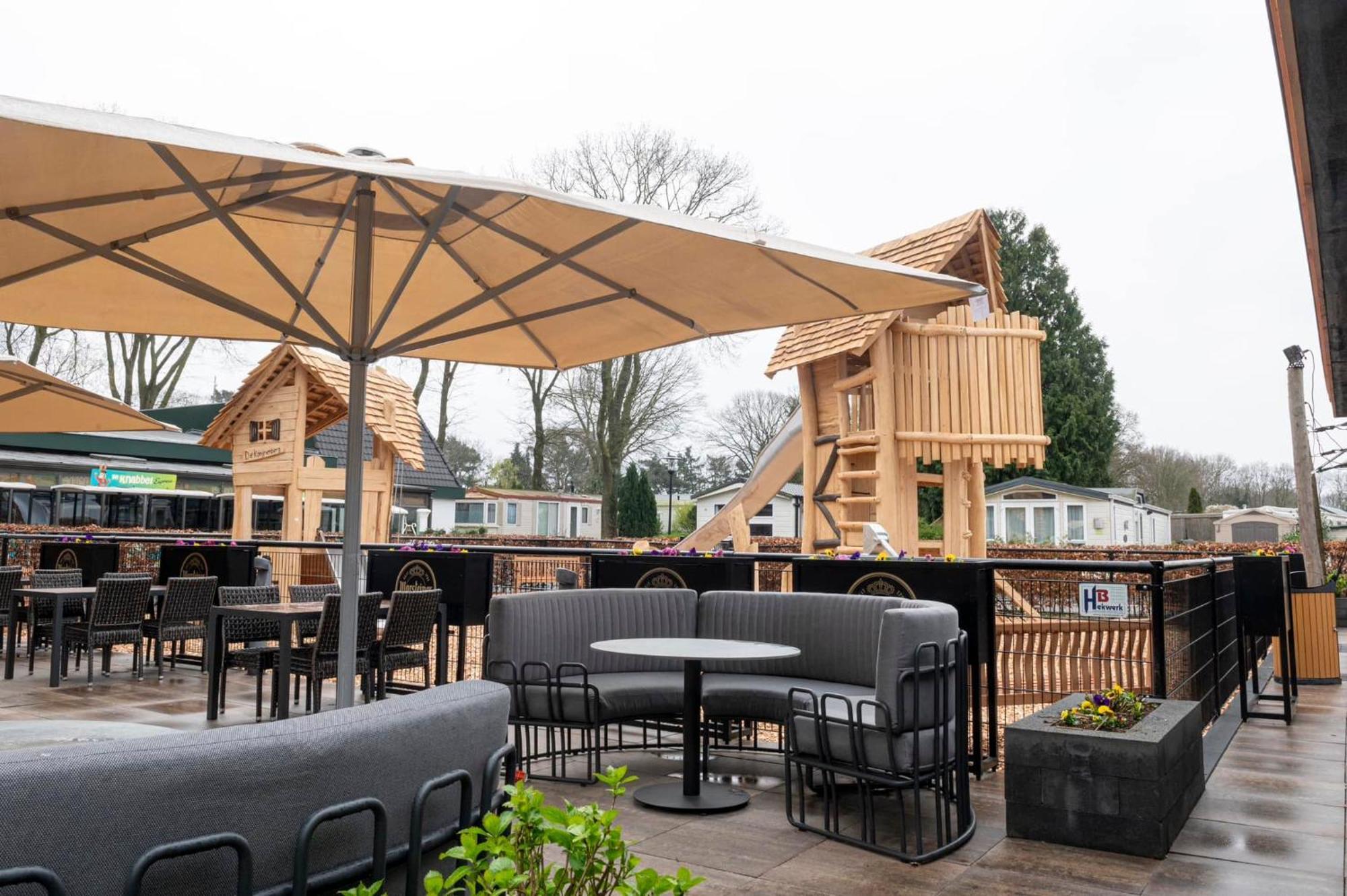 Top Luxe Chalet - Kindvriendelijk - Bos En Heide Harderwijk Dış mekan fotoğraf